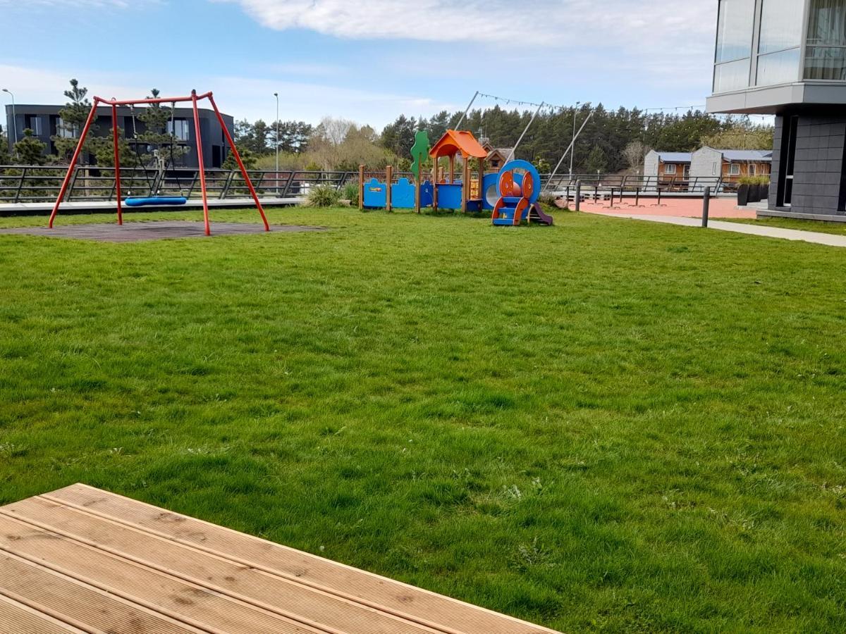 Simsim Apartamentai Šventoji Exteriér fotografie